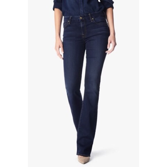 7 For all Mankind Embellished Dark Wash Bootcut